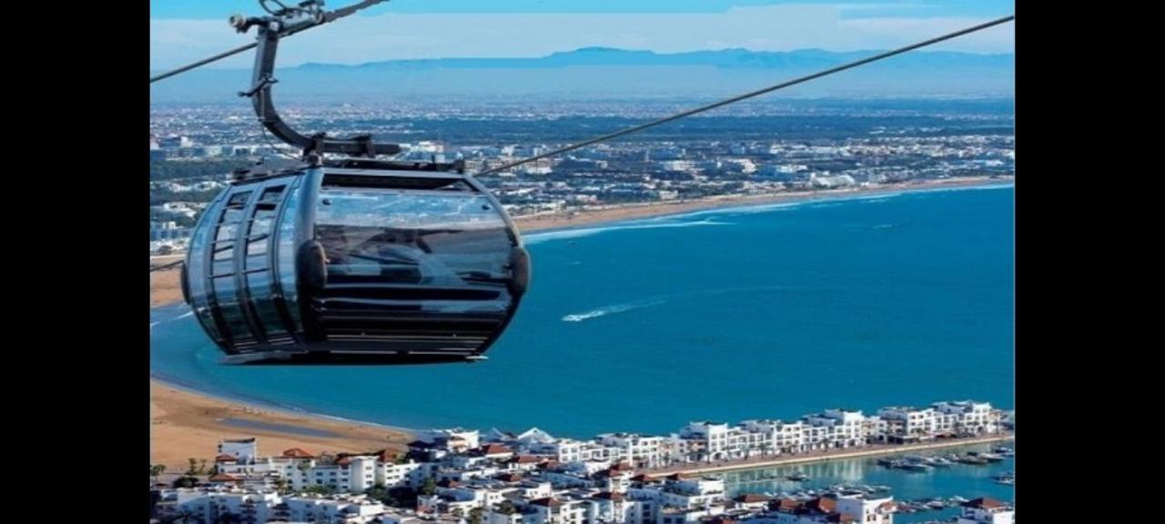 Appartement Meuble Pres Du Grand Souk Elhad Agadir Exteriör bild